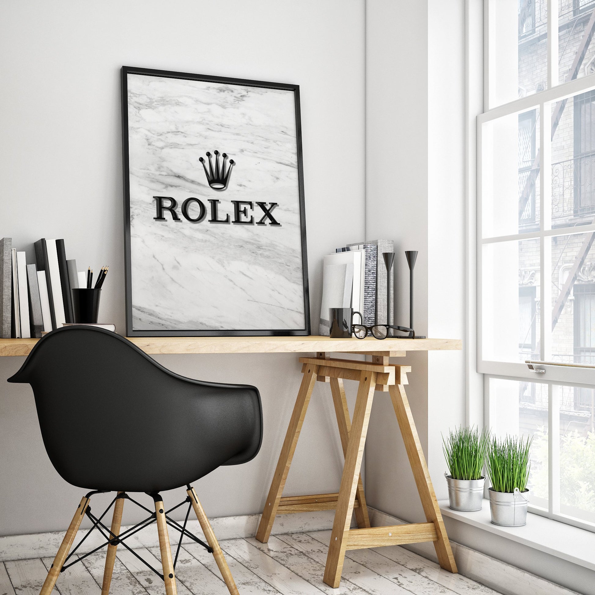 Rolex II Luxury Art Print - Superlative Home