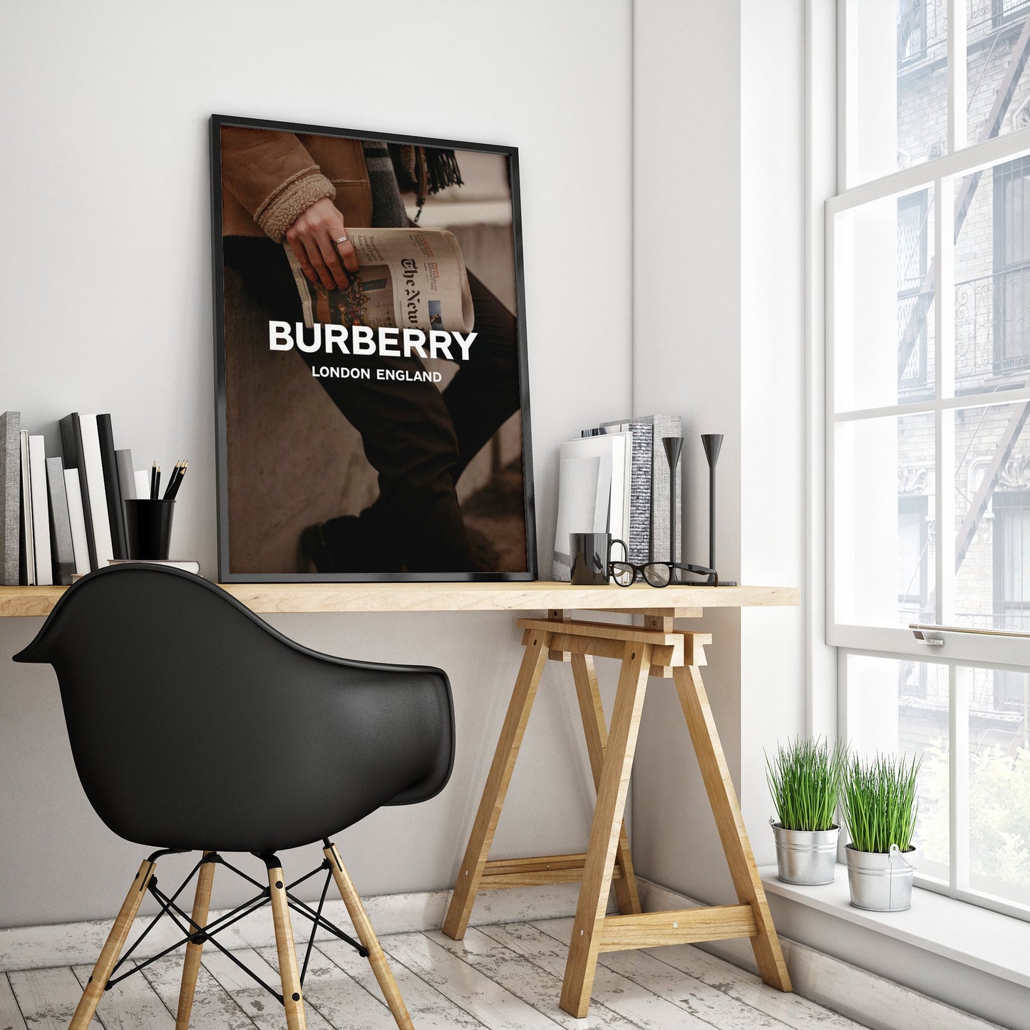 Burberry Luxury Art Print - Superlative Home