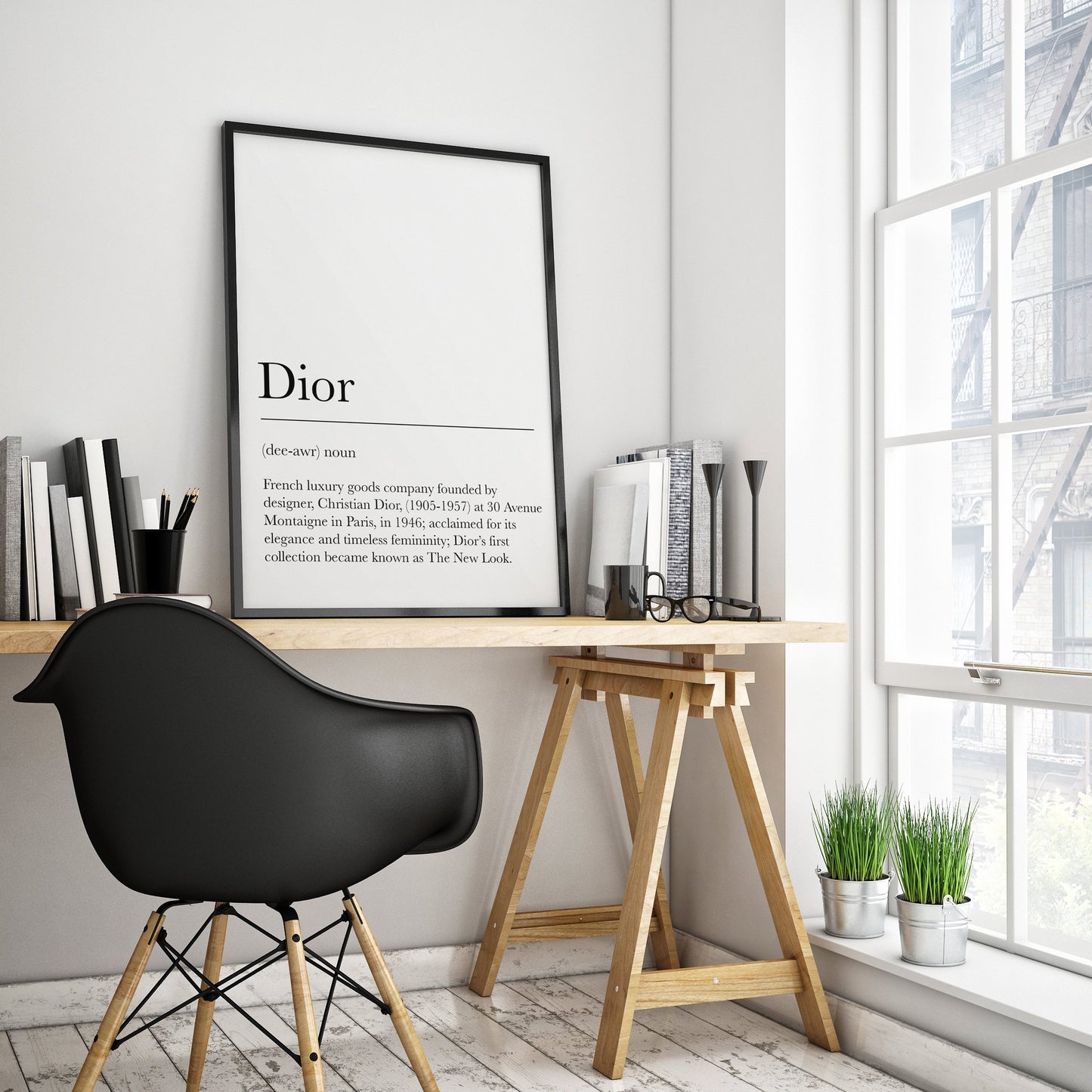 Dior Luxury Art Print - Superlative Home