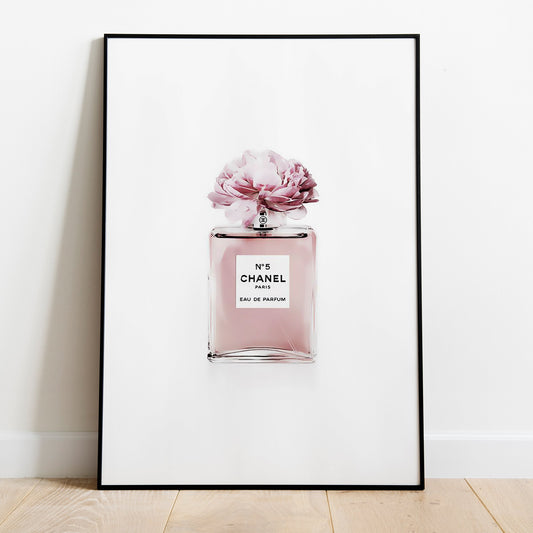 Chanel No. 5 Luxury Art Print - Superlative Home