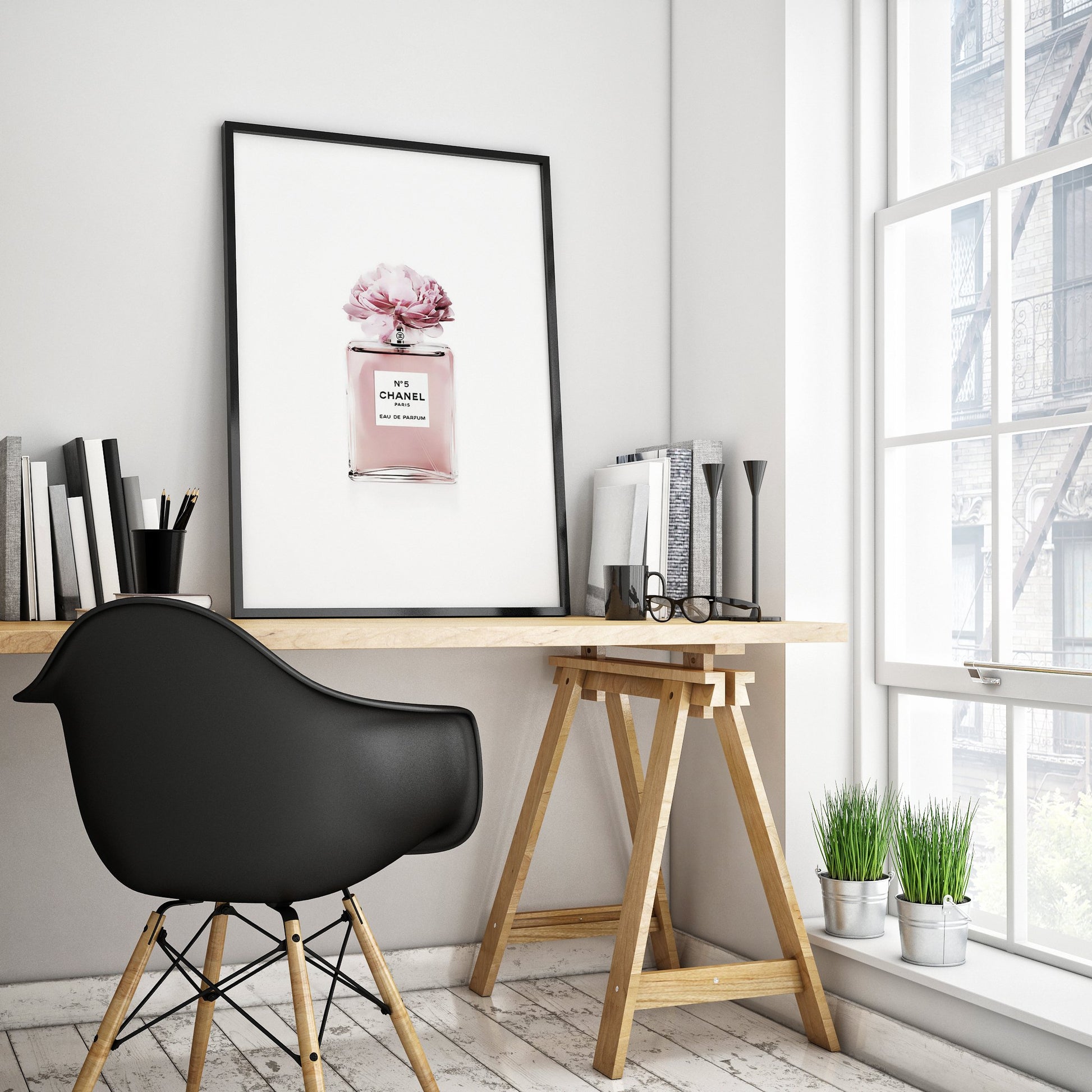 Chanel No. 5 Luxury Art Print - Superlative Home